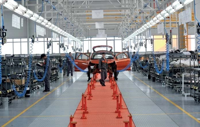 Автоматизація G-BUS над виробничою лінією автомобільного заводу