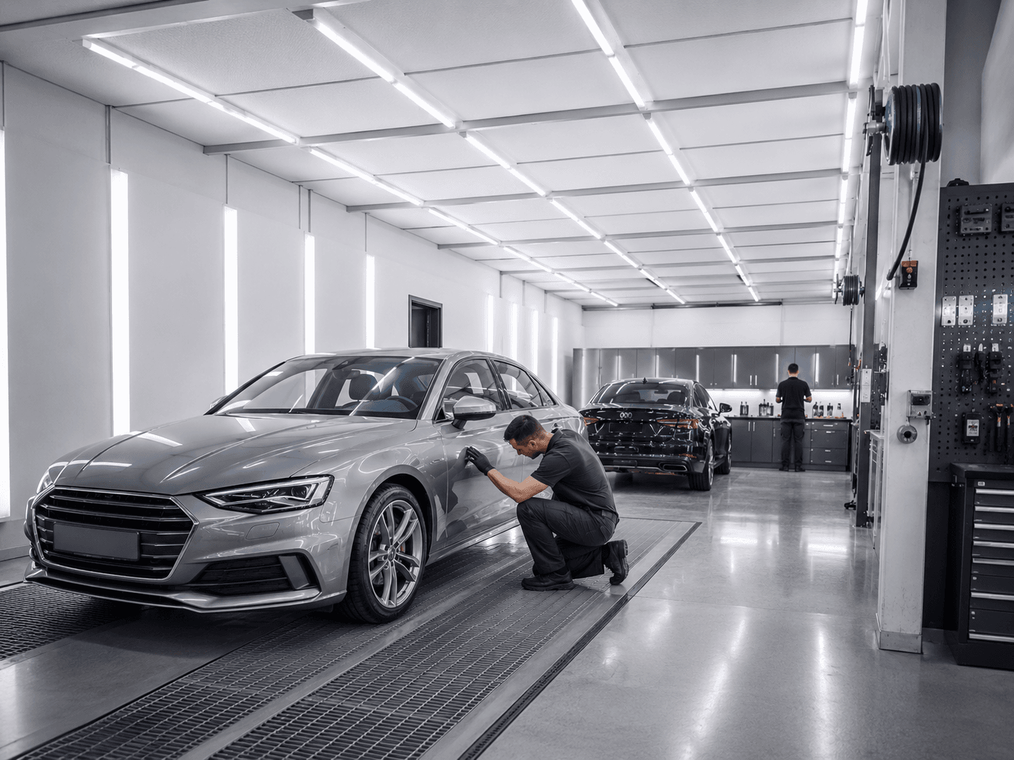Пост обслуговування та відновлення покриття AUTO-LED