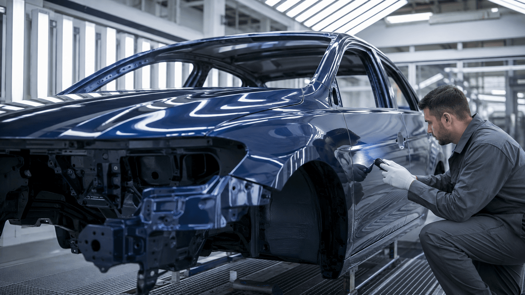 Перевірка автомобільної фарби за допомогою AUTO-LED